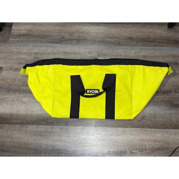 RYOBI SET OF 2 RYOBI Green Wide Mouth Collapsible Contractor Tool Bags - Picture 10 of 11